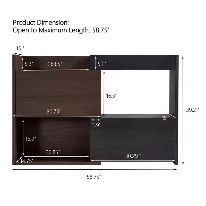 Armoire à chaussures extensible, armoire à chaussures rotative avec tiroir, armoire de rangement multifonctionnelle pour le salon