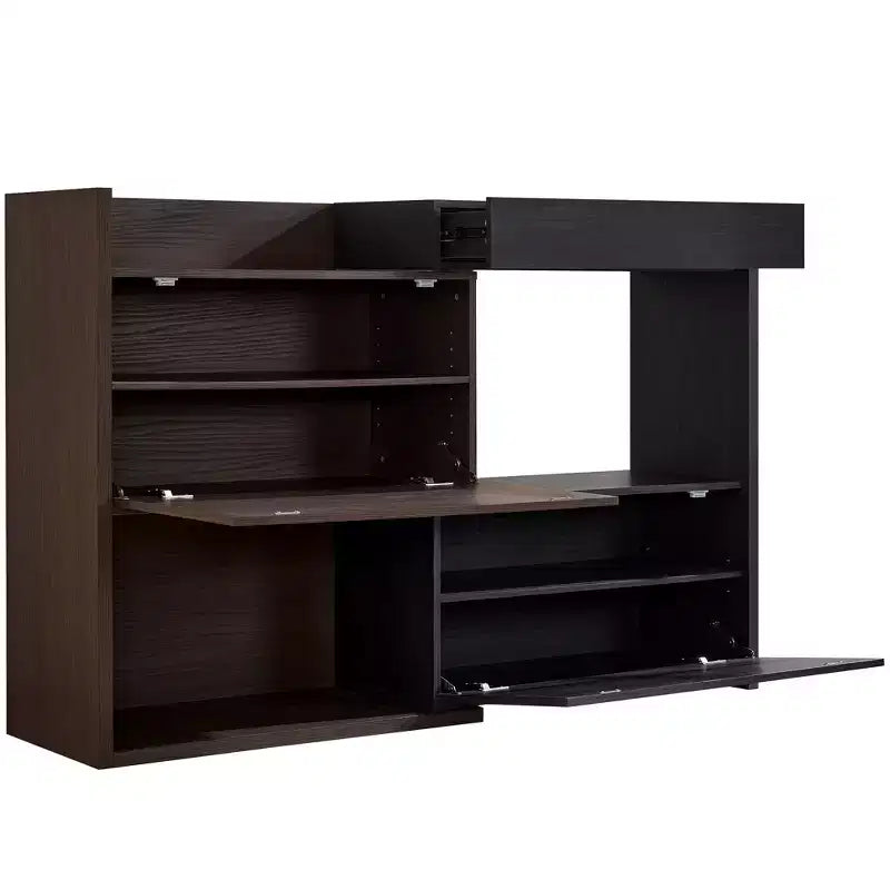Armoire à chaussures extensible, armoire à chaussures rotative avec tiroir, armoire de rangement multifonctionnelle pour le salon
