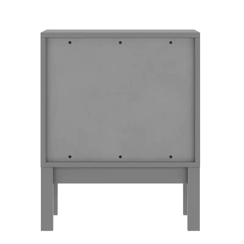 Table de chevet double tiroir pour enfants avec cadre en bois massif, table d'appoint pour chambre d'enfant