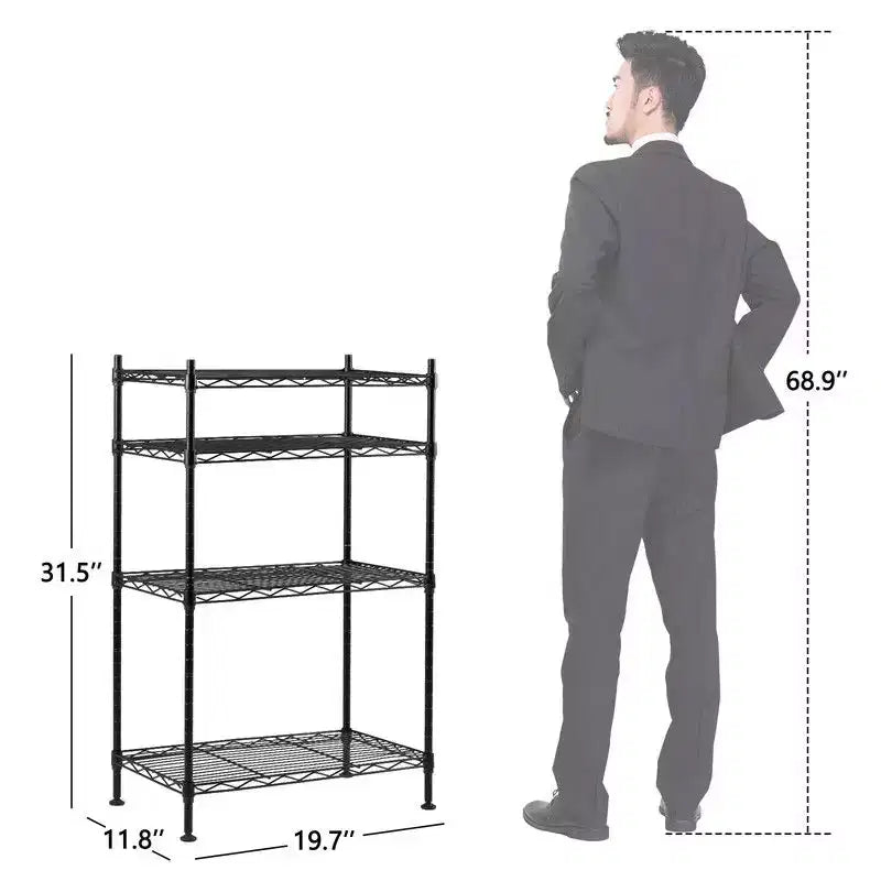 Étagère en acier de 19,7 po (L)