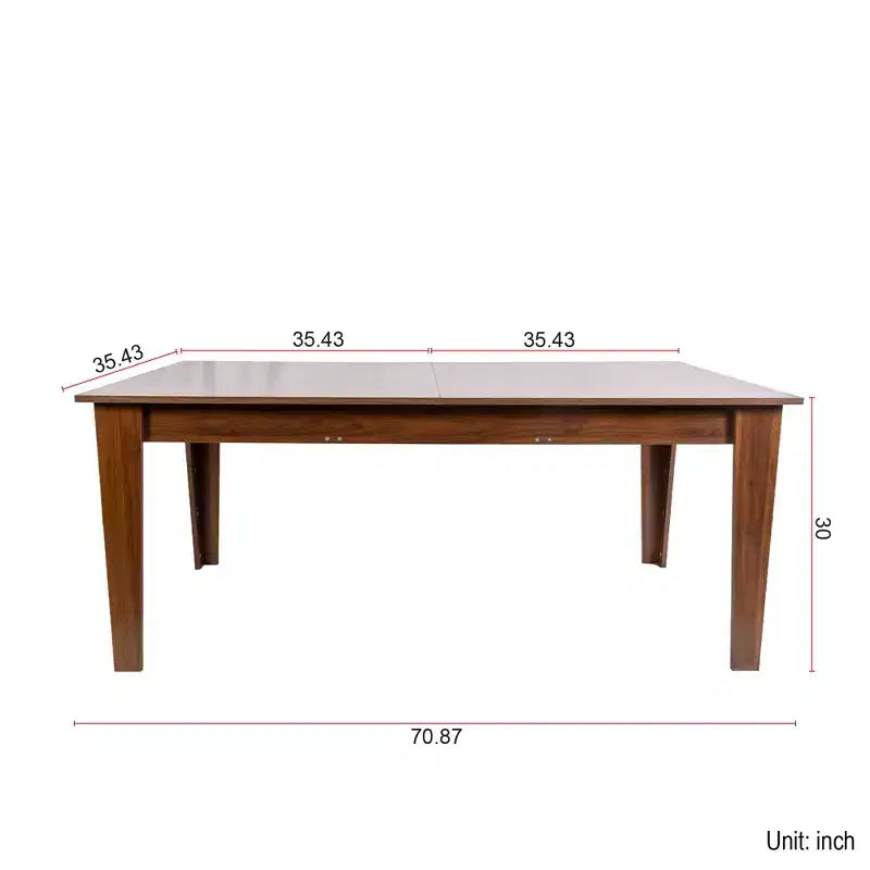 Grande table à manger extensible, Table de cuisine en MDF