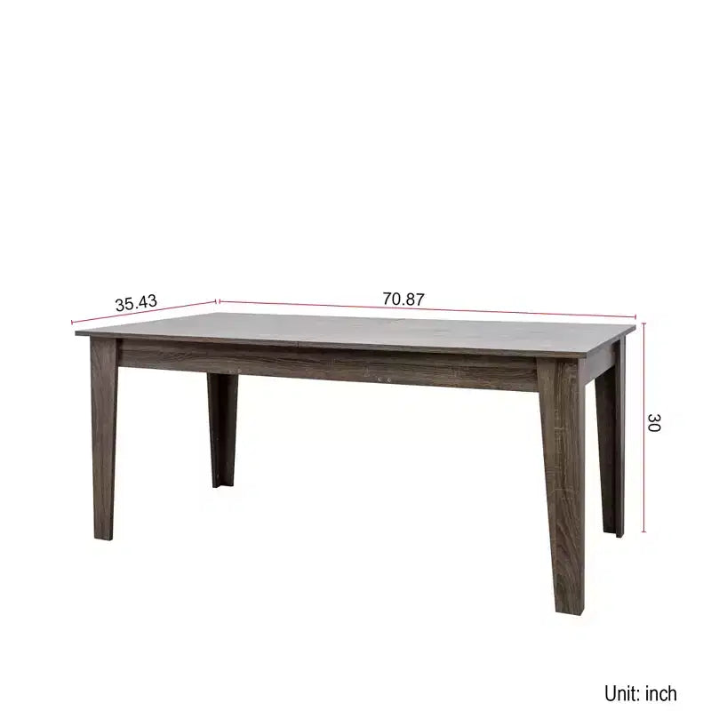 Grande table à manger extensible, Table de cuisine en MDF
