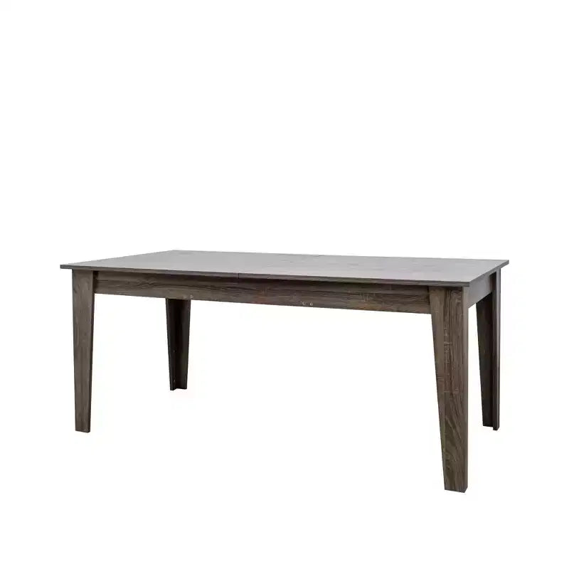 CLIHOME 106.3 Large Extendable Dining Table, MDF Kitchen Table