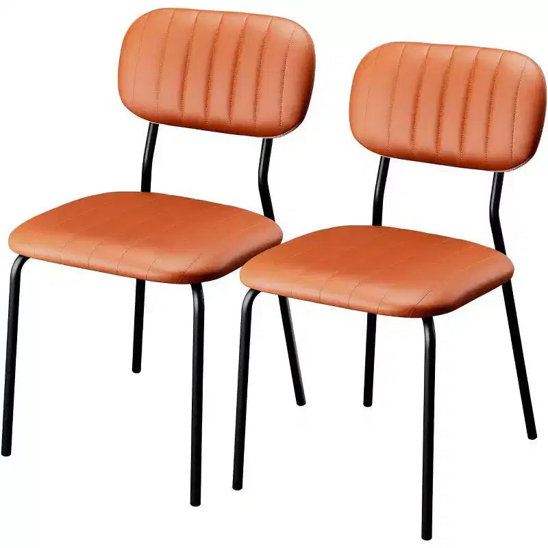 Chaise empilable rembourrée (lot de 2)