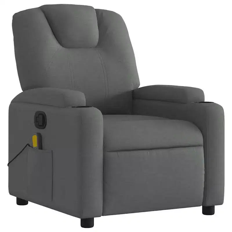 Fauteuil inclinable 100 % polyester, métal, contreplaqué, individuel