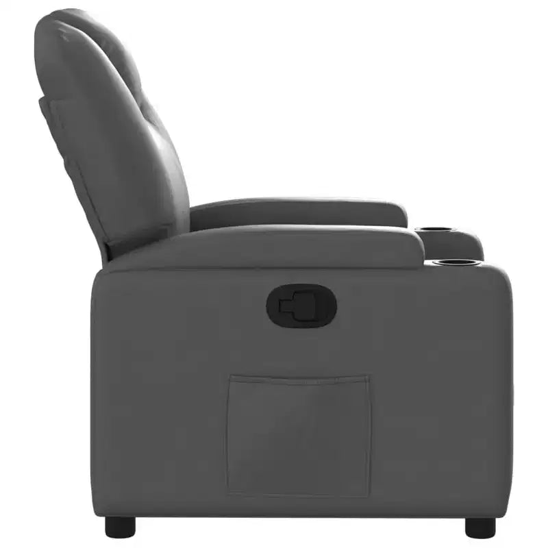 Fauteuil inclinable 100 % polyester, métal, contreplaqué, individuel