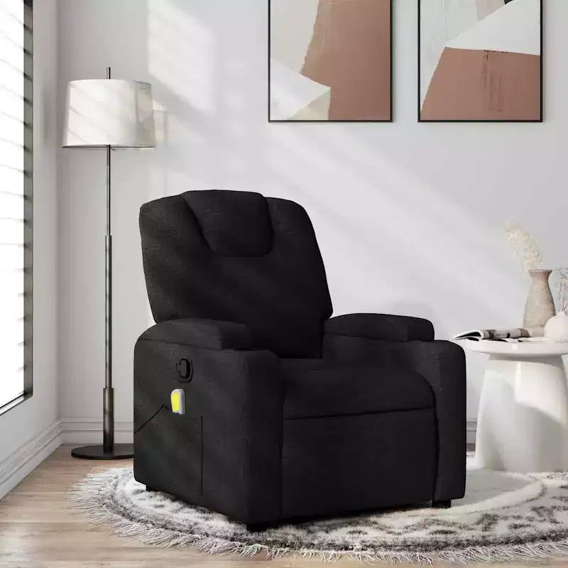 Fauteuil inclinable 100 % polyester, métal, contreplaqué, individuel
