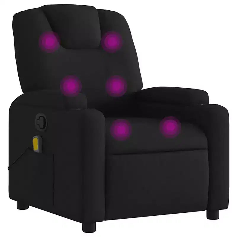 vidaXL Recliner Chair 100% Polyester, Metal, Plywood Single