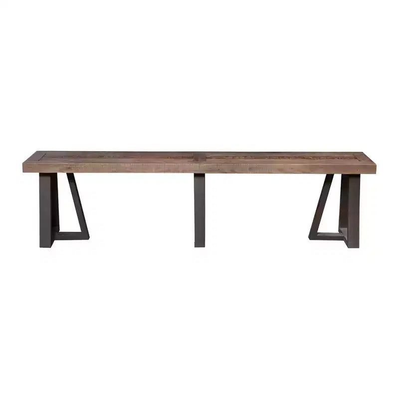 Banc de salle à manger, Naturel/Noir