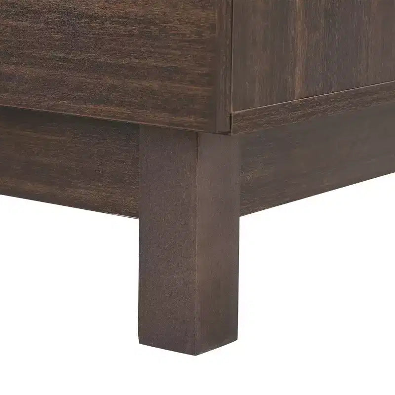 Commode géométrique moderne à 6 tiroirs, buffet de rangement large à demi-cercle pour chambre et salon